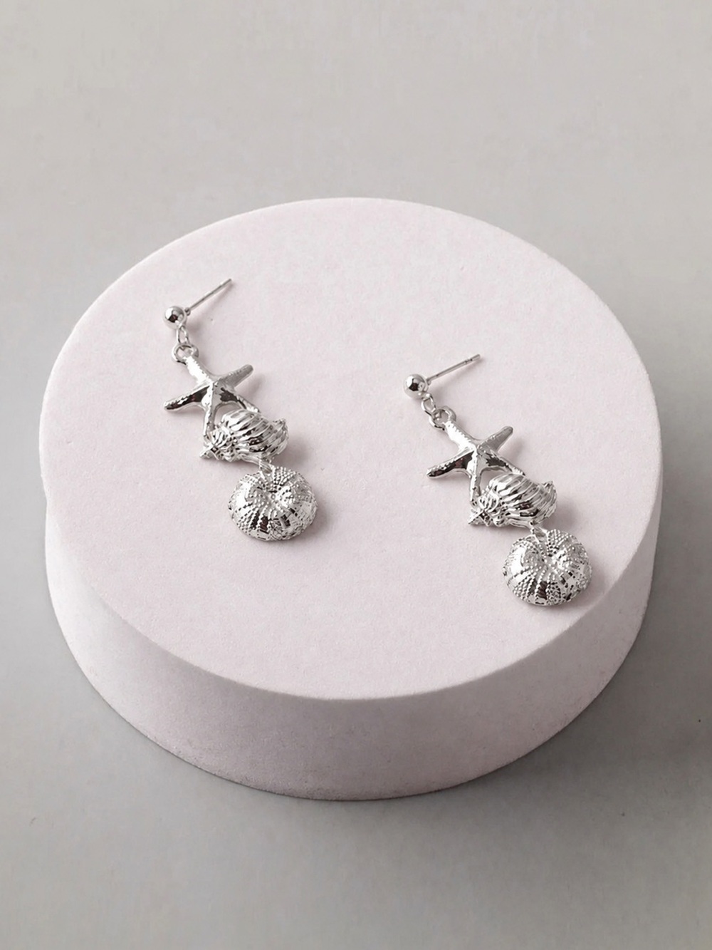 Coastal Treasure Earrings - Silver